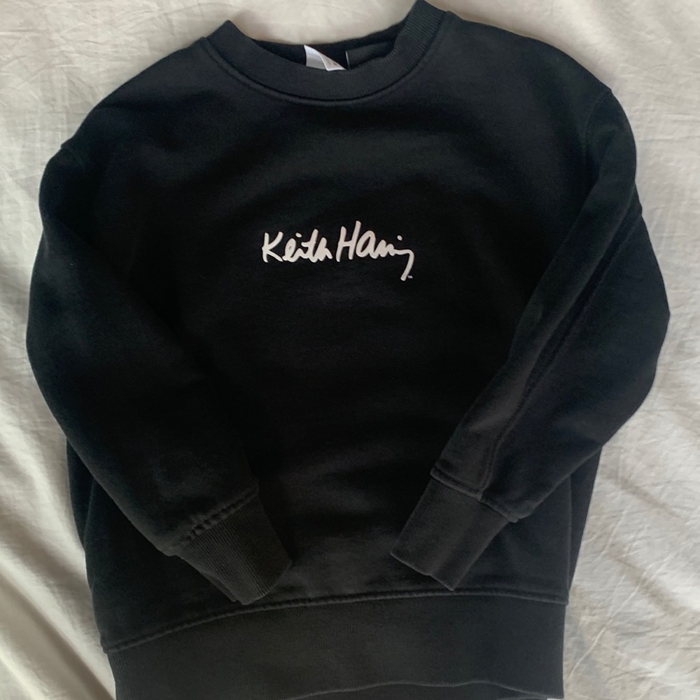 Zara ‘Keith Hating’ Collection Sweatshirt. Size 6